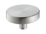 hansgrohe Drehgriff 40953800 Edelstahl, für Exzenterbetätigung
