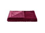 Luca Bessoni , Beere , Textil , Karo , 150x200 cm , Oeko-Tex® Standard 100 , pflegeleicht ,