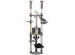 Pawz Road Deckenhoch Kratzbaum Luxus grau