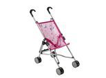 Puppenbuggy CHIC2000 "Mini-Buggy", rosa (einhorn pink), Puppenwagen, KinderB:28cm H:55cm T:51cm, Kunststoff, Polyester, Stahl, Puppenbuggy, B:28cm H:55cm T:51cm