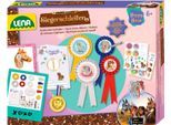 Kreativset LENA "Siegerschleifen Hobby Horsing", bunt, Kreativsets, Kinder, Karton, Kunststoff, Kreativset