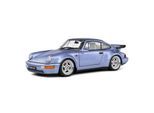 Modellauto SOLIDO "Porsche 911 (964) Turbo", blau, Modellfahrzeuge, Kinder, Metall, Modellauto
