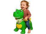 Hüpftier JAMARA "Dino mit Flügel HoppyDoo, mit Pumpe", grün, Hüpfspielzeug, BabyB:40cm H:51cm T:60cm, Kunststoff, Hüpftier, B:40cm H:51cm T:60cm