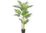 Kunstpalme CREATIV GREEN "Bambuspalme", grün, H:120cm, Obermaterial: 100% Kunststoff, Kunstpflanzen, Kunstpalme, mit naturgetreuen Palmwedeln