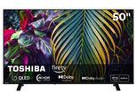 TOSHIBA QLED-Fernseher, Energieeffizienz: C, schwarz, 50 ″, Fernseher, QLED-Fernseher