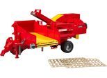 Spielzeug-Landmaschine BRUDER "Kartoffel Vollernter 49 cm Grimme SE75 (02130)", rot, Spielzeugfahrzeuge, KinderB:18cm H:18,4cm T:49,1cm, Kunststoff, Spielzeug-Landmaschine, Made in Europe, B:18cm H:18,4cm T:49,1cm