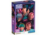 Puzzle CLEMENTONI "High Quality Collection Compact K-Pop Demon Hunters", bunt, Puzzles, KinderB:36cm H:49cm, Motiv, Puzzle, Made in Europe, B:36cm H:49cm