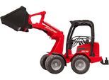Spielzeug-Bagger BRUDER "Schäffer Hoflader 2034 (02190)", rot, Spielzeugfahrzeuge, KinderB:9,6cm H:15,7cm T:29,5cm, Kunststoff, Spielzeug-Bagger, Made in Europe, B:9,6cm H:15,7cm T:29,5cm