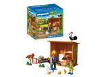 Konstruktions-Spielset PLAYMOBIL "Hühnerstall (72168), Country", bunt, Spielbausteine, Kinder, Kunststoff, Konstruktions-Spielset, Made in Europe