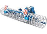 Spielzeug-Landmaschine BRUDER "LEMKEN Frontpacker VarioPack K 38 cm (02222)", blau, Spielzeugfahrzeuge, KinderB:15cm H:12cm T:38cm, Kunststoff, Spielzeug-Landmaschine, Made in Europe, B:15cm H:12cm T:38cm