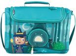 TONIES Aufbewahrungstasche "Hörspiel-Transporter", blau (türkis), B/H/T: 13cm x 19cm x 28cm, Taschen, Aufbewahrungstasche