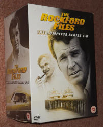 The Rockford Files: Komplett Serie 1-6 DVD Bokssett, James Garner