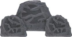 Sonance - MAG Series - 2.1 Outdoor Rock Speaker System - Charcoal Gray Granite