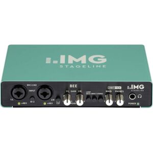 IMG STAGELINE Bee USB 2-Kanal Recording Interface