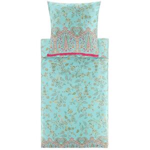 BASSETTI Satin Bettwäsche INDIAN ROSES 70x90cm/140x200cm Mint BASSETTI Unisex mint EG