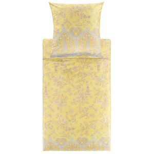 BASSETTI Satin Bettwäsche INDIAN ROSES 70x90cm/140x200cm Gelb BASSETTI Unisex gelb EG