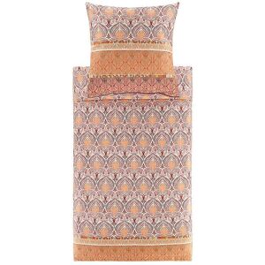 BASSETTI Satin Bettwäsche NAIROBI 70x90cm/140x220cm Corale BASSETTI Unisex koralle EG