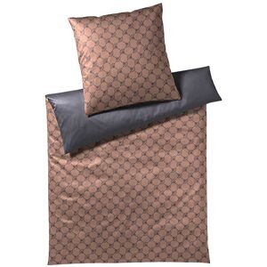 JOOP Satin-Bettwäsche "Double" 70x90cm/140x200cm (Kupfer/Grau) JOOP Unisex kupfer EG