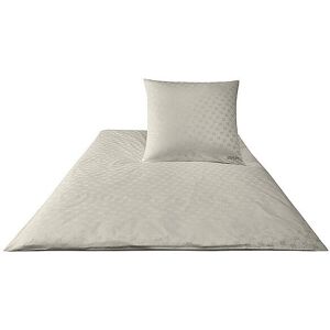 JOOP Satin Bettwäsche Cornflower 70x90cm / 140x200cm Sand JOOP Unisex beige EG