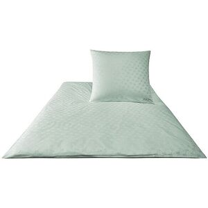 JOOP Satin Bettwäsche Cornflower 2x 70x90cm/200x200cm Silber JOOP Unisex silber EG