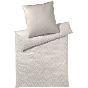 JOOP Satin Bettwäsche Statement 2x 70x90cm / 200x200cm Sand JOOP Unisex beige EG