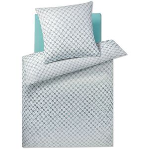 JOOP Satin Bettwäsche 2x 70x90cm/200x200cm CORNFLOWER GLEAM Aqua JOOP Unisex mint EG