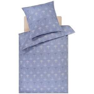 JOOP Satin-Bettwäsche CORNFLOWER CHARM 70x90 / 140x200cm Ocean JOOP Unisex hellblau EG