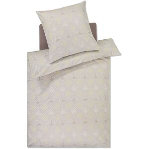 JOOP Satin-Bettwäsche CORNFLOWER CHARM 70x90 / 140x200cm Vanilla JOOP Unisex creme EG