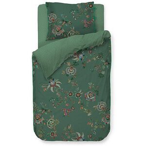 PIP STUDIO Perkal Bettwäsche 70x90cm/140x200cm CECE FIORI Green PIP STUDIO Unisex dunkelgrün EG