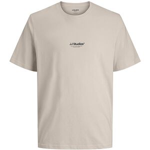 JACK & JONES T-Shirt JJESOHO JACK & JONES Herren creme S