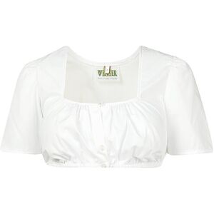 WENGER Dirndlbluse HERLINDE WENGER Damen weiss 32