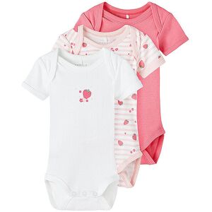 NAME IT Baby Body 3-er Pkg. NBFBODY NAME IT Unisex pink 98