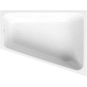 Bette Space L Eck-Badewanne 170 x 130 cm Einbau Ecke rechts, mit Antirutsch Sense, Badewannen, weiß - L: 170 cm - weiß