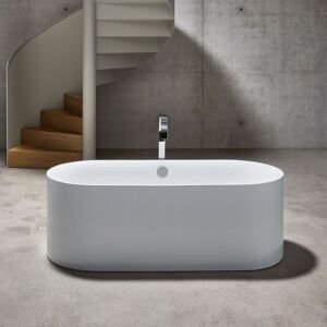 Bette LUX Oval Silhouette freistehende Badewanne 170 x 75 cm, Badewannen, weiß - L: 170 cm - weiß