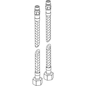 Steinberg Ersatz-Flexschlauch Set 50 cm