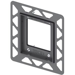 TECE TECEloop Urinal-Einbaurahmen für flächenbündige Montage 9242649, Montagezubehör, schwarz - (B/H) 17,4 x 19,4 cm - schwarz