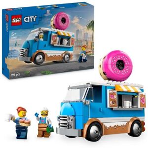 LEGO® GmbH LEGO City Donut Truck - Spielzeug Foodtruck für Kinder ab 5 Jahren 60452