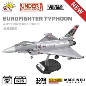 COBI 5850 - Eurofighter Typhoon Austrian Air Force, 635 Klemmbausteine, Maßstab 1:48