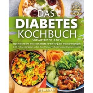 Pegoa Global Media / EoB Das Diabetes Kochbuch für Diabetiker Typ 1 & Typ 2: 123 köstliche und einfache R