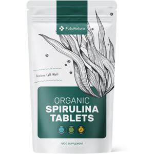 FutuNatura BIO Spirulina 400 mg - Verdauung und Energie, 375 Tabletten