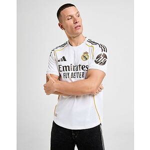 adidas Real Madrid 2025/26 Match Heim Shirt - White - Mens, White XS