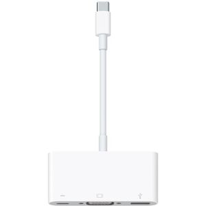 Apple USB Multiport-Hub, USB-C Stecker > USB-A + USB-C + VGA-Buchse, USB-Hub