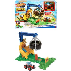 Hot Wheels Monster Trucks Arena Smashers: Rhinomite Chargin, Spielfahrzeug