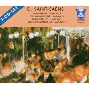 Radio Luxemburg So - Camille Saint-Saens - Sinfonien (Nr. 1 + 3) Violinkonzerte (Nr.1 + 3)