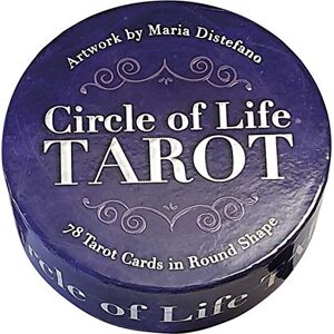 Maria Distefano - Circle of Life Tarot: 78 Tarot Cards in Round Shape