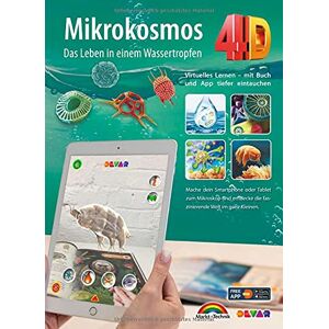 Markt+Technik Verlag GmbH - Mikrokosmos 4D - Bakterien - Natur - Das Leben in einem Wassertropfen mit APP entdecke die Welt im ganz Kleinen