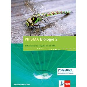 unbekannt - Prisma Biologie. Ausgabe für Nordrhein-Westfalen - Differenzierende Ausgabe / Schülerbuch mit Schüler-CD-ROM 7.-10. Schuljahr