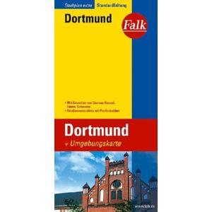 unbekannt - Falk Stadtplan Extra Standardfaltung Dortmund