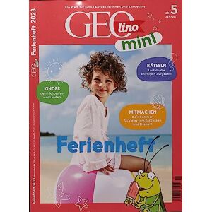 GEOlino mini Ferienheft - GEOlino mini Ferienheft 1/2023 Ferienheft 2023