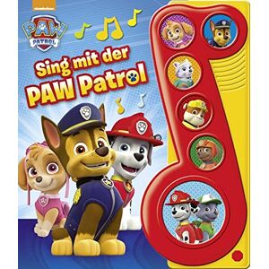 Phoenix International Publications Germany GmbH - Sing mit der PAW Patrol - Liederbuch mit Sound - Nickelodeon - Pappbilderbuch mit 6 Melodien